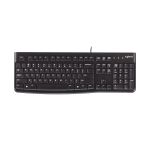 Logitech K120 keyboard USB AZERTY French Black