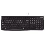 Logitech K120 keyboard USB AZERTY French Black
