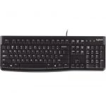 Logitech K120 keyboard USB Croatian Black
