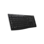 Logitech K270 keyboard RF Wireless QWERTZ German Black