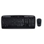 Logitech MK330 keyboard RF Wireless AZERTY Belgian Black
