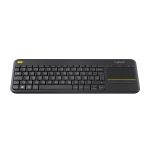 Logitech K400 Plus keyboard RF Wireless QWERTZ German Black