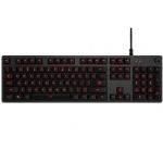 Logitech G413 keyboard USB QWERTZ German Black