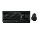Logitech MX900 keyboard Bluetooth QWERTZ German Black