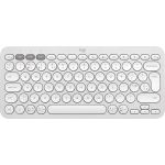 Logitech Pebble Keys 2 K380s keyboard RF Wireless + Bluetooth QWERTY UK English White