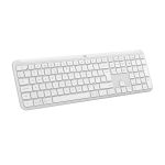 Logitech 920-012466 keyboard Office RF Wireless + Bluetooth QWERTY US International White