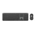 Logitech MK950 Signature Slim keyboard Mouse included Office RF Wireless + Bluetooth QWERTZ German G