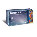 Aurelia Quest 2.2 - White Nitrile Powder Free - white, M, 200 pcs.