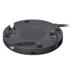 Logitech Rally Mic Pod Hub Black