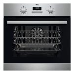 AEG 6000 Series SurroundCook Electric Single Oven - Stainless Steel