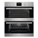 AEG 6000 Series Built-Under Electric Double Oven - Stainless Steel