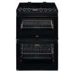 AEG 6000 Series 60cm Electric Cooker - Black