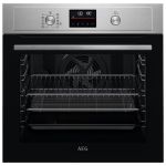 AEG 3000 Series Air Fry Electric Single Oven - Stainless Steel