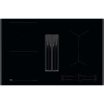 AEG TH84CB03FB Black Built-in 60 cm Zone induction hob 4 zone(s) Built-in hood