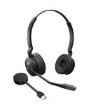Jabra Engage 55 - USB-C MS Stereo - EMEA/APAC - Wireless - Office/Call center - 83 g - Headset - Bla