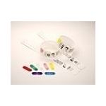 Zebra Clips for use with QuickClip Wristbands Red