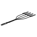 Nvidia MCP7Y40-N003 InfiniBand/fibre optic cable 3 m OSFP 4xQSFP112 Black