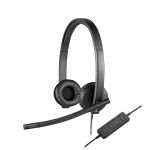 Logitech USB Headset H570e - Headset - On-Ear - kabelgebunden, 981-000575