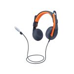 Logitech Zone Learn On-Ear Wired Headset for Learners, USB-A - Kopfhörer mit Mikrofon - On-Ear - Ers