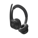 Logitech 981-001407 headphones/headset Wireless Head-band Office/Call center Bluetooth Black