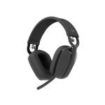 Logitech Zone Vibe Wireless Headset Head-band Calls/Music USB Type-C Bluetooth Graphite