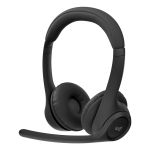 Logitech 981-001458 headphones/headset Wireless Head-band Car/Home office Black
