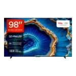 TCL C80 98C805K TV 2.49 m (98") 4K Ultra HD Smart TV Wi-Fi Black 1500 cd/m²