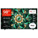 TCL 98Q7C-UK TV 2.49 m (98") 4K Ultra HD Smart TV Wi-Fi Metallic 3000 cd/mA