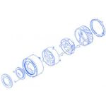 Sony Stationary Barrel Assy (Black) Kit 