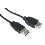 Target 99CDL2-022 USB cable 1.8 m USB 2.0 USB A Black