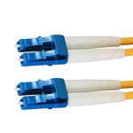 Cablenet 5m OS2 9/125 LC-LC Duplex Yellow LSOH Fibre Patch Lead