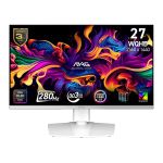 MSI MAG 272QPW QD-OLED X28 computer monitor 67.3 cm (26.5") 2560 x 1440 pixels Wide Quad HD White