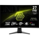 MSI MAG 27C6F computer monitor 68.6 cm (27") 1920 x 1080 pixels Full HD LCD Black