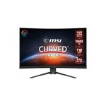 MSI MAG 325CQRFDE QD computer monitor 80 cm (31.5") 2560 x 1440 pixels Wide Quad HD LCD Black