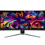 MSI MAG 341CQPDE QD-OLED computer monitor 86.4 cm (34") 3440 x 1440 pixels UltraWide Quad HD Black