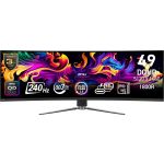 MSI MPG 491CQPX QD-OLED computer monitor 124.5 cm (49") 5120 x 1440 pixels Dual QHD Black