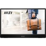 MSI PRO MP161 E2U portable TV/monitor Portable monitor Black 39.6 cm (15.6") LED 1920 x 1080 pixels