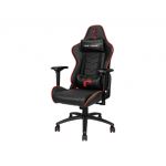 MSI MAG CH120X Gaming Chair 'Black and Red, Steel frame, Recline-able backrest, Adjustable 4D Armres