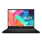 MSI Modern 14 H D2RMG-296UK Intel Core 9 270H Laptop 35.6 cm (14") Full HD+ 16 GB DDR4-SDRAM 1 TB SSD Wi-Fi 6E Windows 11 Home Black