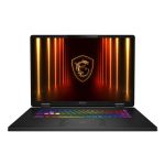 MSI Crosshair A2XWFKG-005UK Intel Core Ultra 9 275HX Laptop 45.7 cm (18") Quad HD+ 16 GB DDR5-SDRAM 1 TB SSD NVIDIA GeForce RTX 5060 Wi-Fi 6E Windows 11 Home Black