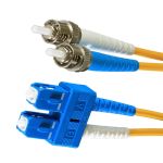 Cablenet CNL 12PK 2M OS2 STSC UPC DX Yw Ls OF InfiniBand/fibre optic cable