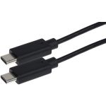 Maplin A00UY USB cable 0.5 m USB 2.0 USB C Black