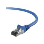 Belkin RJ45 CAT-6 Snagless STP Patch Cable 2m blue networking cable