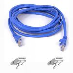 Belkin RJ45 CAT-6 Snagless STP Patch Cable 3m blue networking cable