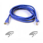 Belkin Cable Patch Cat6 RJ45 Snagless 0.5m blue networking cable