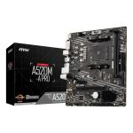 MSI A520M-A PRO motherboard AMD A520 Socket AM4 micro ATX
