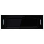 electriQ 90cm Glass Canopy Cooker Hood - Black