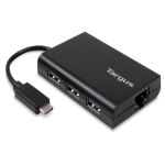 Targus ACH230EUZ interface hub USB 2.0 Black