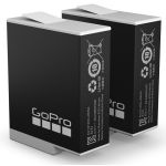 GoPro Enduro Rechargeable Battery 2-pack HERO12, HERO11, HERO10 & HERO9 Black