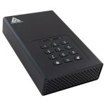 Apricorn Aegis Padlock DT external hard drive 2000 GB Black